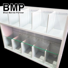 BMP 베타 2층 10단 칸막이 수조 (스펀지 모터 포함)