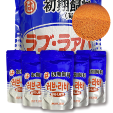 잘먹는 구피 사료 열대어 먹이 러브라바3호 50g/100ml