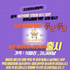 ❤️슬라웨시물잡이용새우?